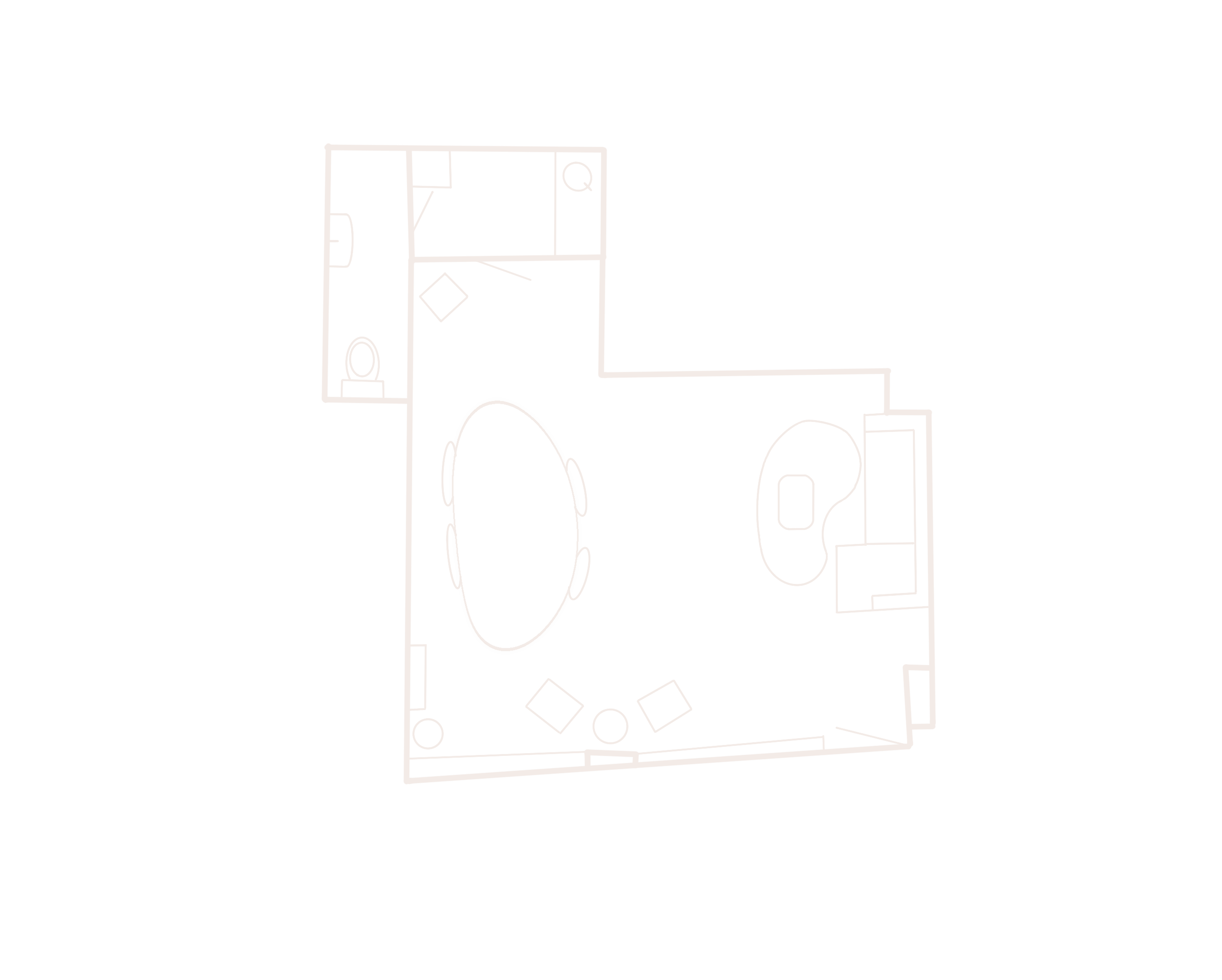 plattegrond daglicht studio